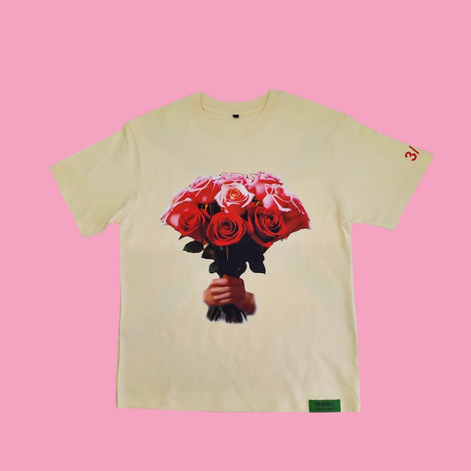 Cream “With Love” Valentines Day Shirt