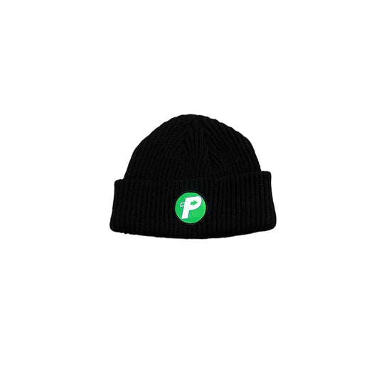 BLACK PREVAIL LOGO BEANIE